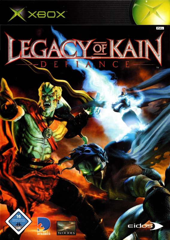 Legacy of Kain Defiance box art for Xbox